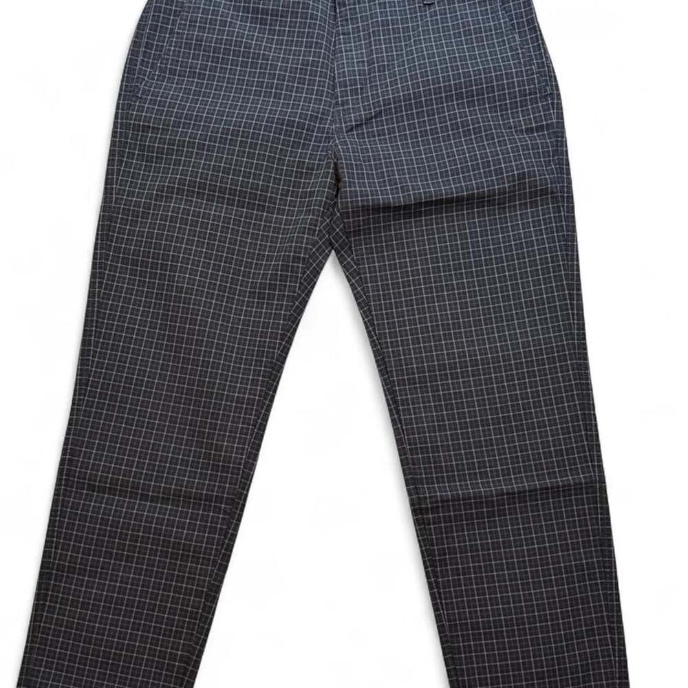 Levi's XX Chino Standard Taper Checkered Pants Gray Black 32x30 NWT